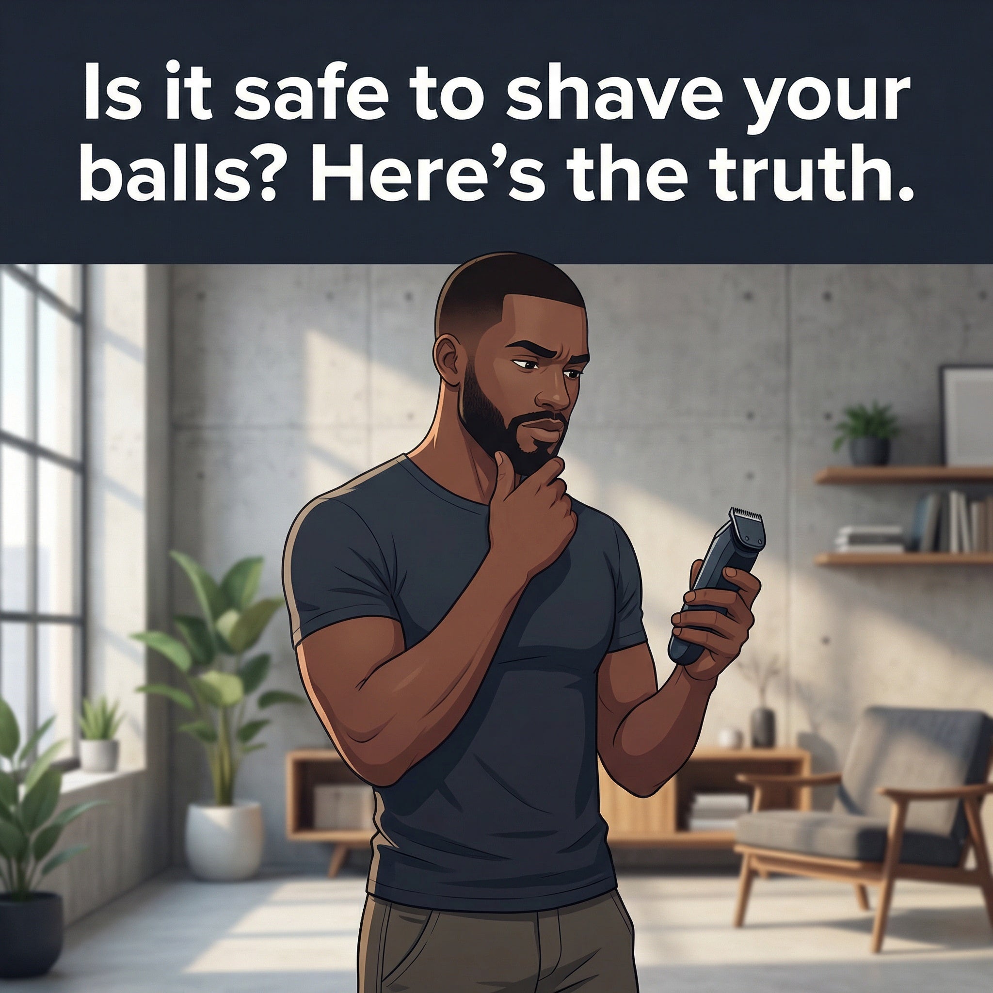 Is it safe to shave your balls? Here's the truth